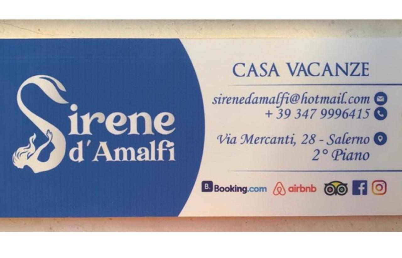 Sirene D'Amalfi Apartment Salerno Exterior foto